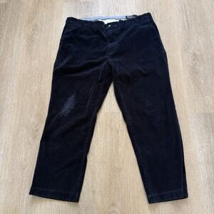 VTG Polo Ralph Lauren Men 42x32 Classic Fit Corduroy Pants Blue Casual